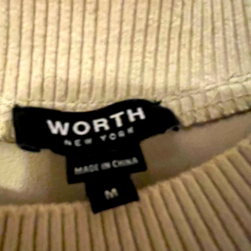 100% Leather Top by Worth New York - Picture 4 of 5